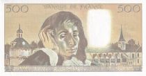 France 500 Francs - Pascal - 05-05-1988 - Série N.282 - F.71.39