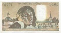 France 500 Francs - Pascal - 05-07-1984 - Serial Y.213