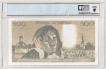 France 500 Francs - Pascal - 05-11-1987 - Série Q.268 - PCGS 67 PPQ