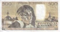 France 500 Francs - Pascal - 22-1-1987 - S&eacute;rie B.257