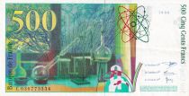 France 500 Francs - Pierre & Marie Curie - 1998 - Serial C.038 - F.76.04