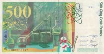 France 500 Francs - Pierre and Marie Curie - 1994 - Letter H
