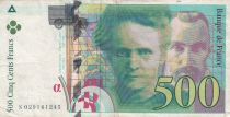 France 500 Francs - Pierre and Marie Curie - 1994 - Letter S