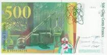 France 500 Francs - Pierre and Marie Curie - 1994 - Serial K.000858739