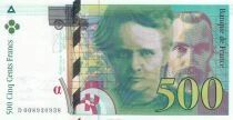 France 500 Francs - Pierre and Marie Curie - 1994 - Series D.008920938