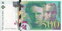 France 500 Francs - Pierre et Marie Curie - 1994 - Letter A - P.160