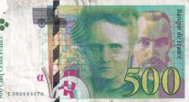 France 500 Francs - Pierre et Marie Curie - 1994 - Letter E  - F.76.01