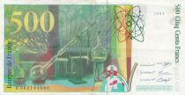 France 500 Francs - Pierre et Marie Curie - 1994 - Lettre B