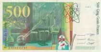 France 500 Francs - Pierre et Marie Curie - 1994 - Lettre H