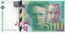 France 500 Francs - Pierre et Marie Curie - 1994 - Lettre P - F.76.01
