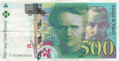 France 500 Francs - Pierre et Marie Curie - 1994 - Serial L.023
