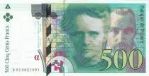 France 500 Francs - Pierre et Marie Curie - 1994 - S&eacute;rie B.014
