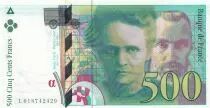 France 500 Francs - Pierre et Marie Curie - 1994 - S&eacute;rie L.018