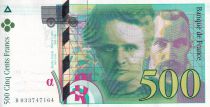 France 500 Francs - Pierre et Marie Curie - 1995 - Letter B - P.160
