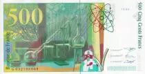 France 500 Francs - Pierre et Marie Curie - 1995 - Letter G - P.160