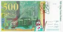 France 500 Francs - Pierre et Marie Curie - 1995 - Letter G - P.160