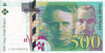 France 500 Francs - Pierre et Marie Curie - 1995 - Letter L - P.160