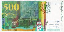France 500 Francs - Pierre et Marie Curie - 1998 - Letter D - P.160