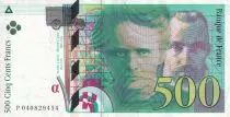 France 500 Francs - Pierre et Marie Curie - 1998 - Lettre P - F.76.04