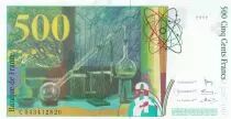 France 500 Francs - Pierre et Marie Curie - 2000 - S&eacute;rie C.043