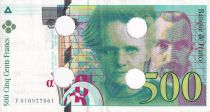 France 500 Francs - Pierre et Marie Curie - Annuled - 1994 - Letter F - P.160
