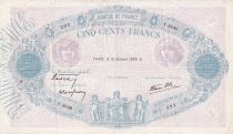 France 500 Francs - Pink and  blue - 12-10-1939 - Serial V.3646- P.66