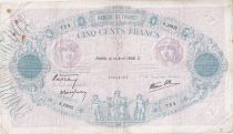 France 500 Francs - Pink and  blue - 14-04-1938 - Serial S.2802 - P.66