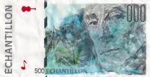 France 500 Francs - Ravel - Type Eiffel - Echantillon - 1992-2001