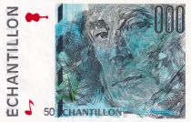 France 500 Francs - Ravel - Type Saint-Exupéry - Echantillon - 1995 - AU+