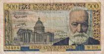 France 500 Francs - Victor Hugo - 04-09-1958 - Serial W.104 - P.133