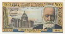 France 500 Francs - Victor Hugo - 06-01-1955 - Serial M.60 - XF - P.133