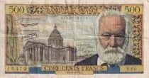 France 500 Francs - Victor Hugo - 07-02-1957 - Serial Y.80 - P.133