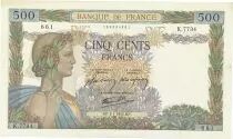France 500 Francs 1943 France - La Paix