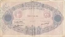 France 500 Francs Blue and Pink - 05-05-1930 - Serial L.1262