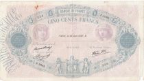 France 500 Francs Blue and Pink - 19-05-1938 - Serial R.2878