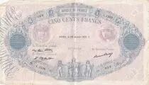 France 500 Francs Blue and Pink - 29-01-1931 - Serial L.1509