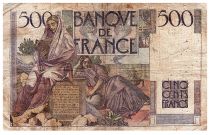 France 500 Francs Chateaubriand - 06-09-1945 - Serial D.34 - Fay.34.02