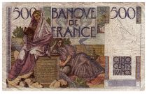 France 500 Francs Chateaubriand - 07-02-1946 - Serial Z.67- Fay.34.04