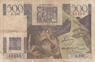 France 500 Francs Chateaubriand 13-05-1948 - Z.105