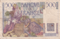 France 500 Francs Chateaubriand 19-07-1945- Serial C.8