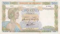 France 500 Francs La Paix - 26-06-1941 - Serial N.3193