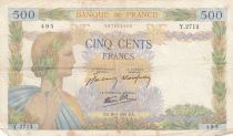 France 500 Francs La Paix - 30-04-1941 - Série Y.2713