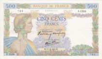 France 500 Francs La Paix - 31-10-1940 Série S.1224