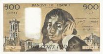 France 500 Francs Pascal - 02-01-1969 - G.9 - SUP