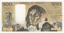 France 500 Francs Pascal - 02-01-1969 - O.11
