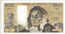 France 500 Francs Pascal - 02-01-1969 - R.9