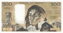 France 500 Francs Pascal - 02-01-1969 - V.10