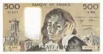 France 500 Francs Pascal - 02-02-1989 - S&eacute;rie X.293