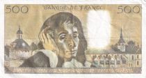 France 500 Francs Pascal - 03-02-1977 - Serial M.67 - VF
