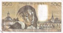 France 500 Francs Pascal - 03-02-1977 - Serial Q.72 - VF